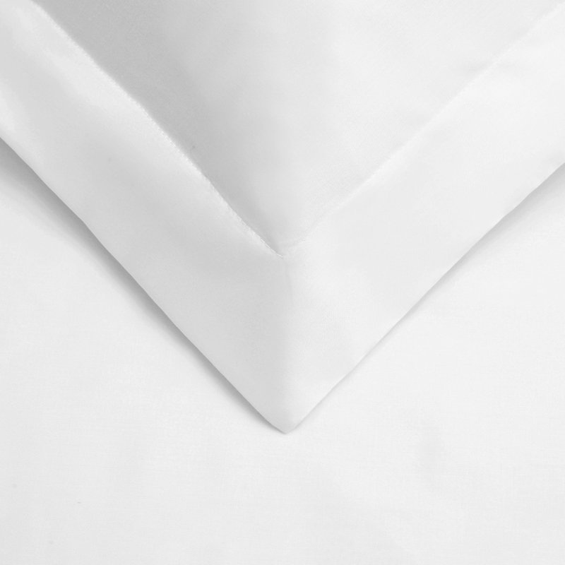 Edmont 530 Thread Count Certified Egyptian Cotton Blend Solid Duvet Cover Set with Pillow Shams, King / California King