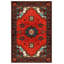 Tapis rouge en coton et polyester Mattis-78271647