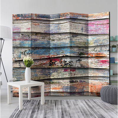 Jewel Solid Wood Folding Room Divider