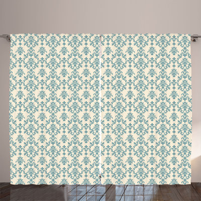 Semi Sheer Curtain Pair