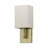 Acree 1 Light Antique Brass Ada Sconce