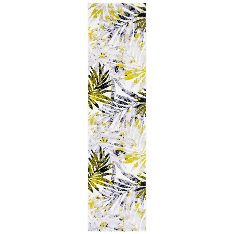 Forbell Performance Floral Rug, Runner 2' x 8'