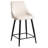 Kelsey Upholstered Counter Stool with Metal Frame-1463957477