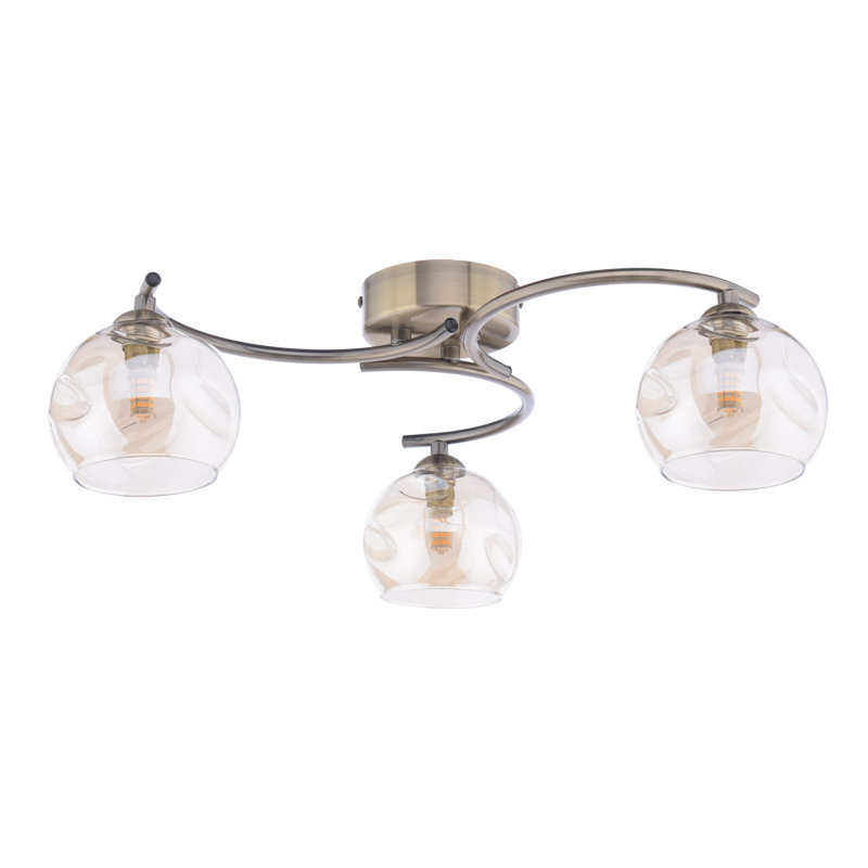 Flush Mount, Antique Brass