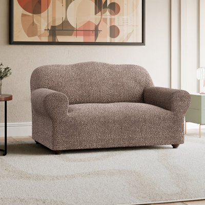 Housse extensible pour canapé causeuse - Style italien et qualité supérieure - Collection CottonRich