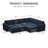 L-Shaped Modular Sleeper Sectional-125353708