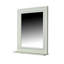 Siegmar Wood Flat Wall Mirror with Shelves