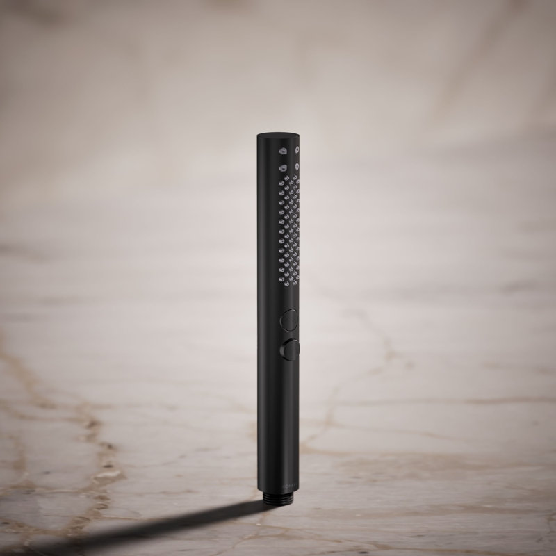 Shift Round 2.5 Gpm Multifunction Handshower with Katalyst Air-induction Technology, Matte Black