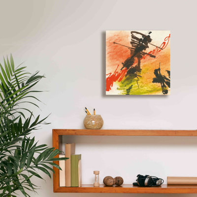 «Graffiti Orange I» par Chris Paschke
