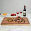 Planche à découper en bois d'acacia 20 po x 15 po - Planche de charcuterie réversible pour la cuisine-125572875