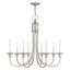Lustre empire 8 lumières de style bougie Eckard-681552579