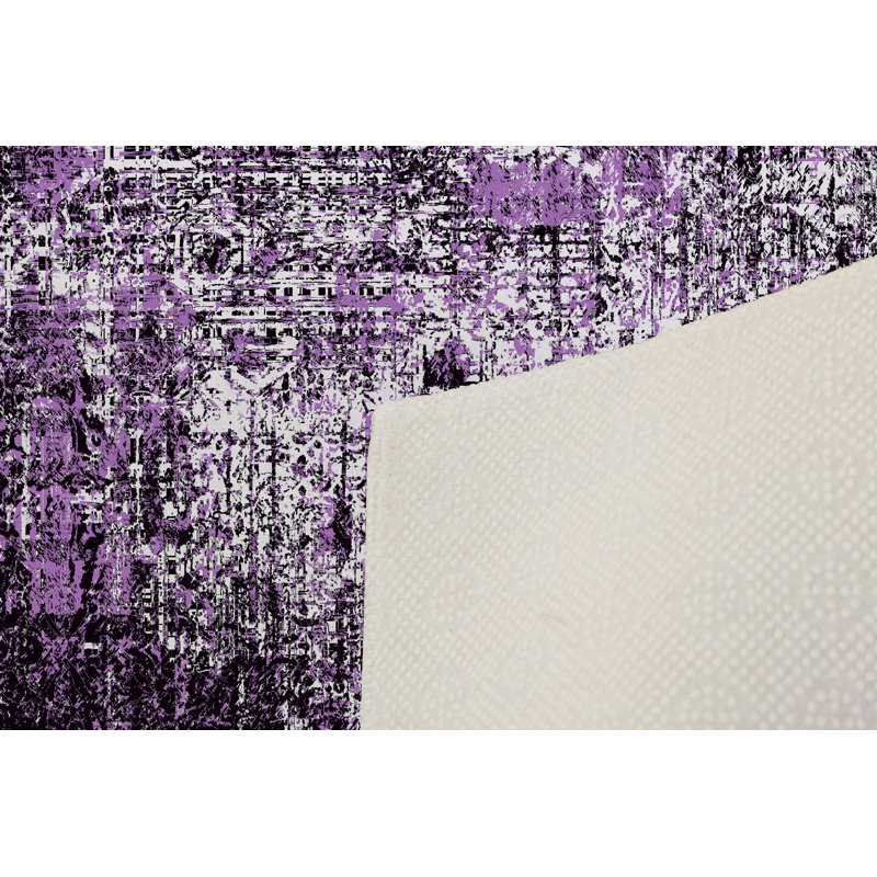 Premium Woven Carpet, 2.6 x 4.0 Feet | 100% Polyester, Antibacterial, Non-Slip Underside | 3D Digital Printing, Machine Washable, Pile Height: 0.04 in | Ideal for Living Room, Bedroom, and Home Decor