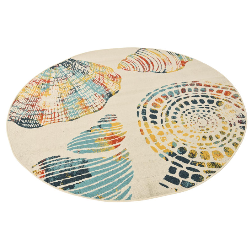 Gaultier Indoor / Outdoor Rug, Round 7'1"