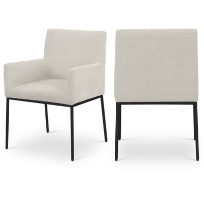 Reeves Chenille Fabric Dining Chair