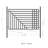 4-Panel Fence Kit – KYIV Style – 32 x 5 ft.