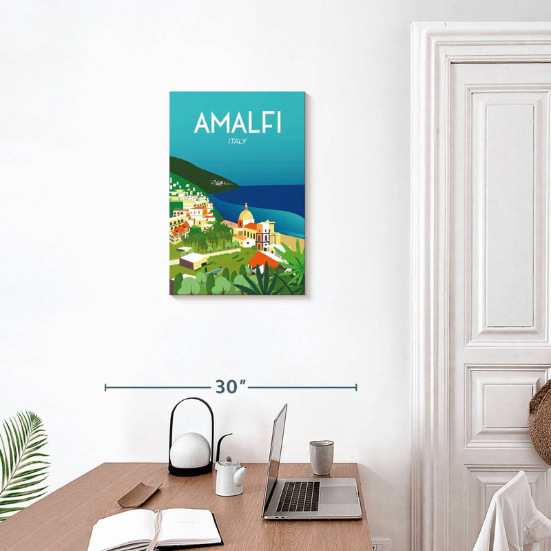 Aime Amalfi, 24" H x 16" W
