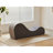 Ergonomic Grey Solace Lounge Chair - High Foam For Relax, Removable Washable Cover, Space Saving & Compact Chaise Core,-1446238186