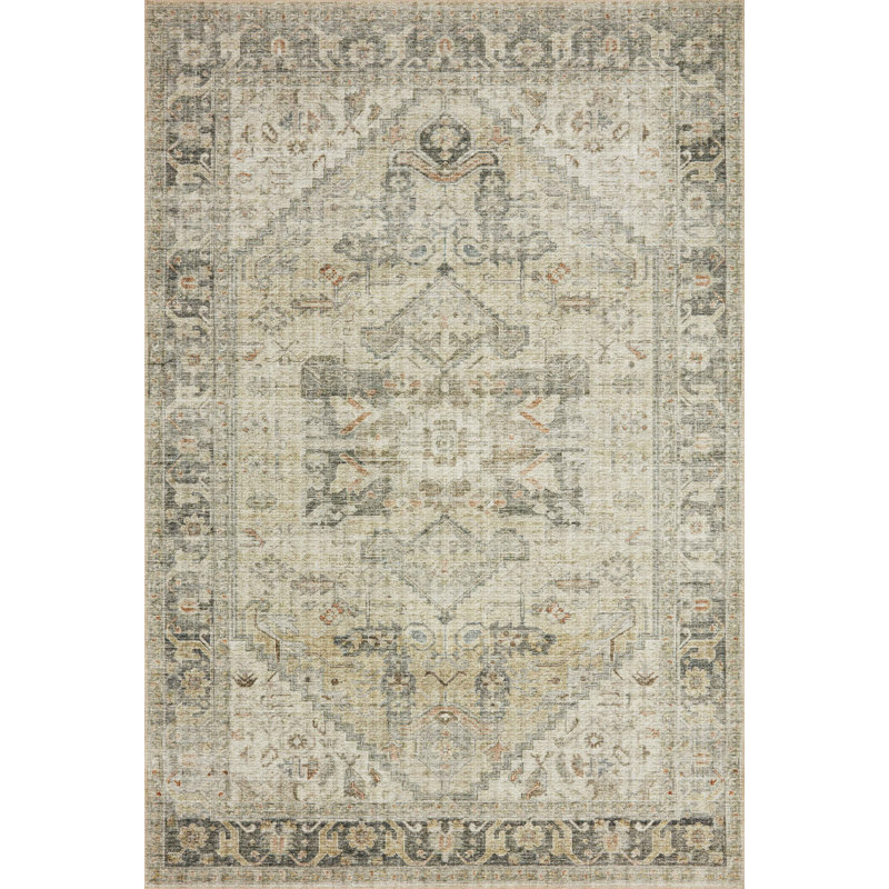 Tapis oriental gris Appolonie, Rectangle 6 pi x 9 pi