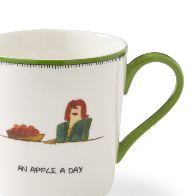 Tasse 12 oz An Apple a Day