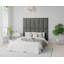Katushka 30 cm x 75 cm Peel and Stick Upholstered Wall Paneling in Granite