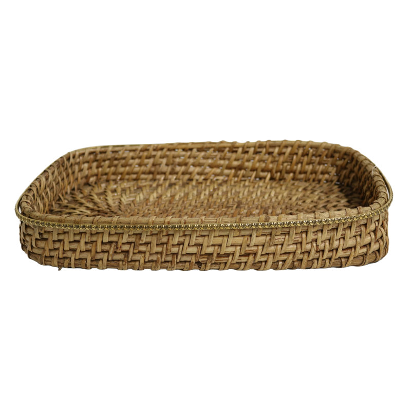 Bay Isle Home™ Rattan Decorative Basket