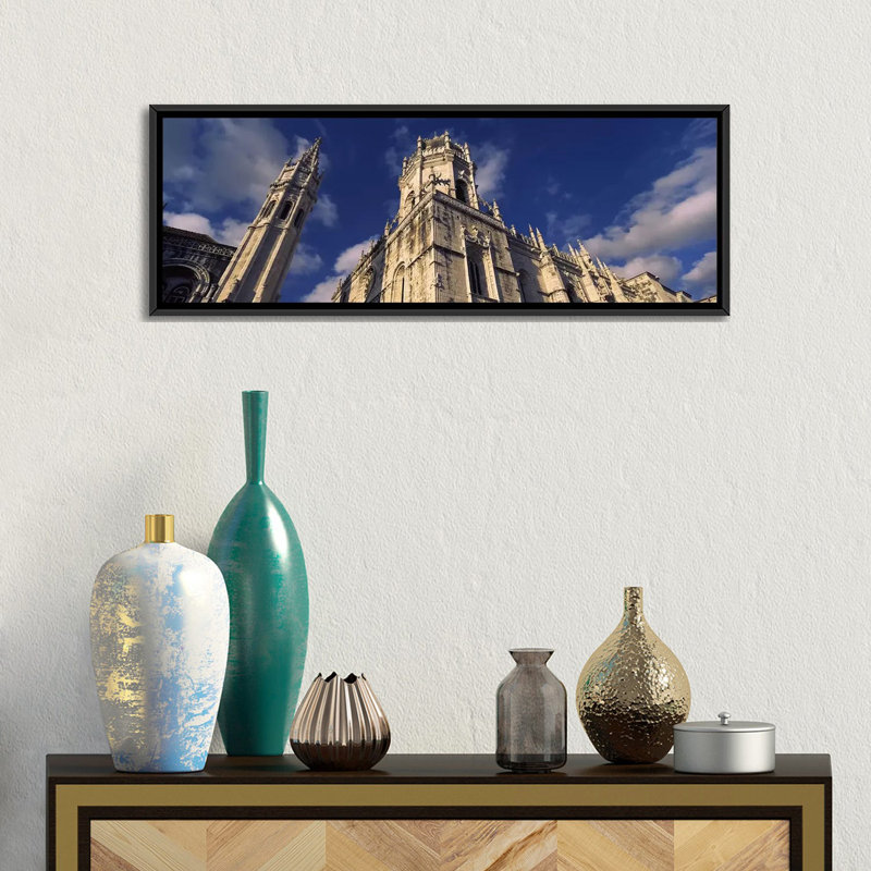 «Mosteiro Dos Jeronimos, Belem, Lisbon, Portugal», reproduction de photo sur toile, H 12 po x l 36 po x P 1,5 po
