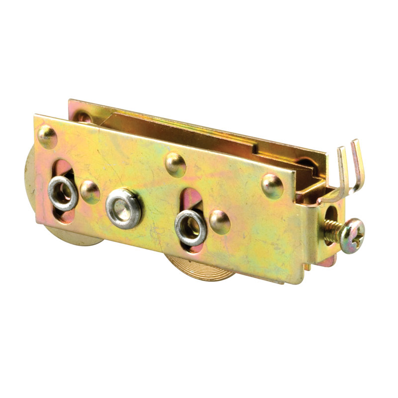 Prime-Line 1-1/8 in. Steel Ball Bearing Sliding Door Tandem Roller (Single Pack)