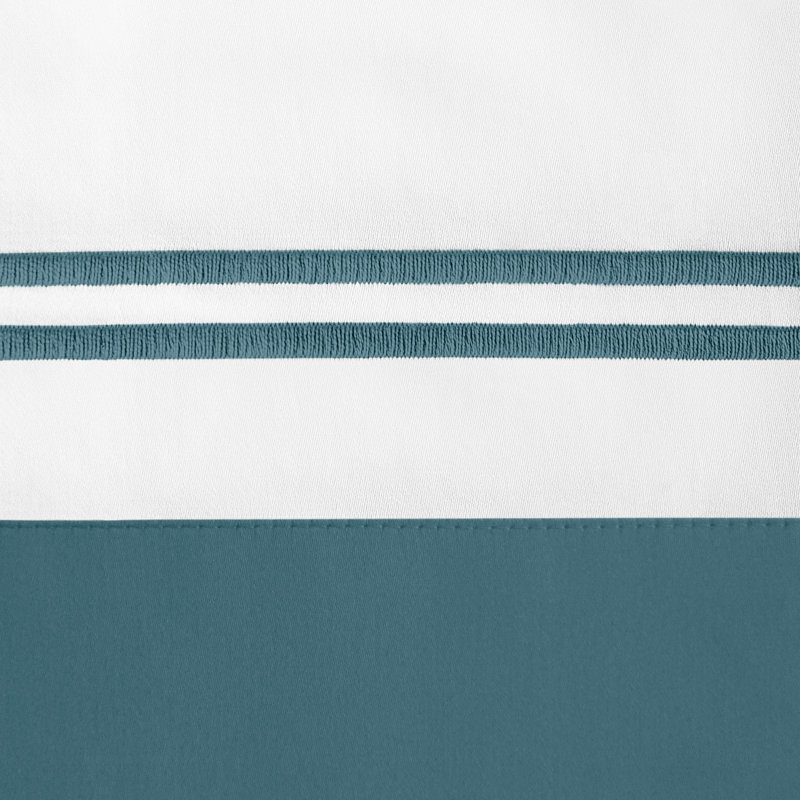 Marco Sateen Flat Sheet, Teal, King Flat Sheet