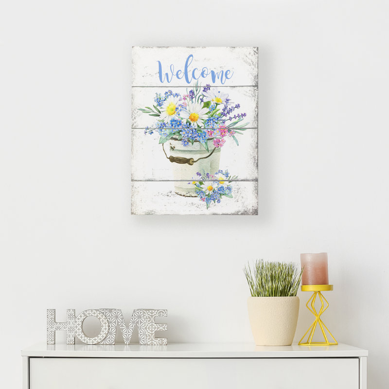 Wall Decor on Wood