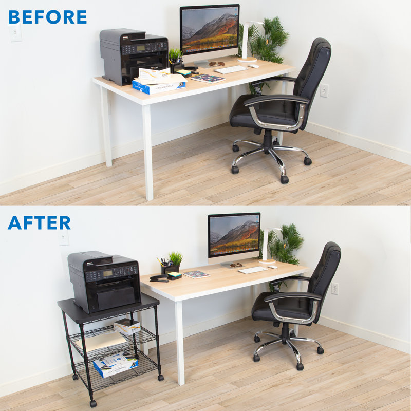 Three-Tier Large Printer Stand