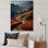 Impression sur toile «Scenic Enchanting Vineyard I - Landscape & Nature»