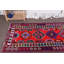 Tapis rétro, tapis de luxe, tapis turc, tapis de chambre rouge 2,9 x 13,1 pi