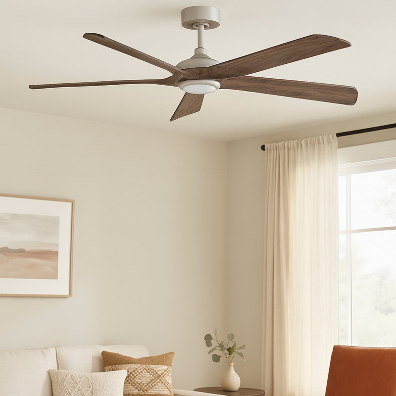 Ventilateur intelligent 58 "Hinkley Fan Layton, Chêne foncé