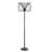 Carnesville 61'' Black Traditional Floor Lamp