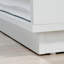 Bookcase With Drawer, White Finish