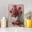 Impression sur toile, "romantique", roses rouges sur toile - Urban Studio-1256689609