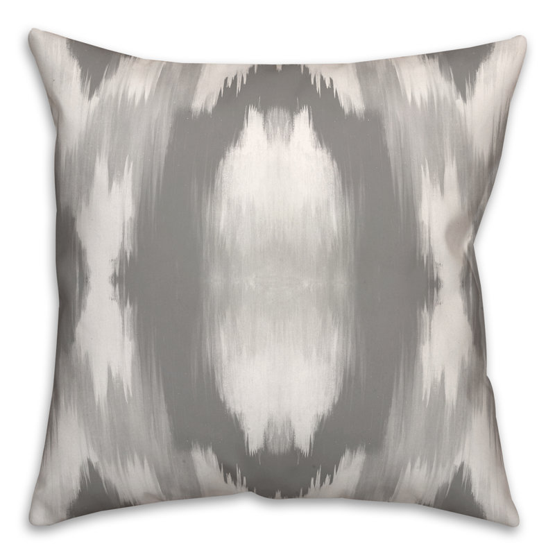 Outdoor Throw Pillow, Gray, 20" x 20"