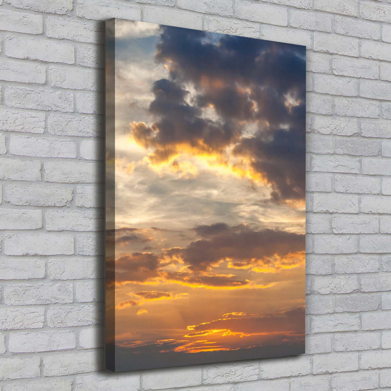 Sunset Sky - Wrapped Canvas Print