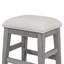 Ensemble de table de salle à manger 4 pièces pour 3 personnes, ensemble de table et chaises de cuisine rétro avec 3 tiroirs de rangement, idéal pour les petits espaces-1994503924