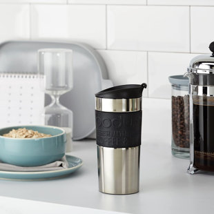 BODUM Store Double Wall Insulated Stainless Steel Travel Tumbler