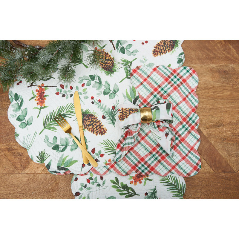 Deterrion Runner No Pattern Cotton Table Runner