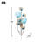 PEACOCK BLOSSOM DUO CUP SCONCE