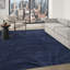Tapis bleu marine moderne 3 pi 11 po x 5 pi 11 po DKNY Central Park West-106156790-124911363