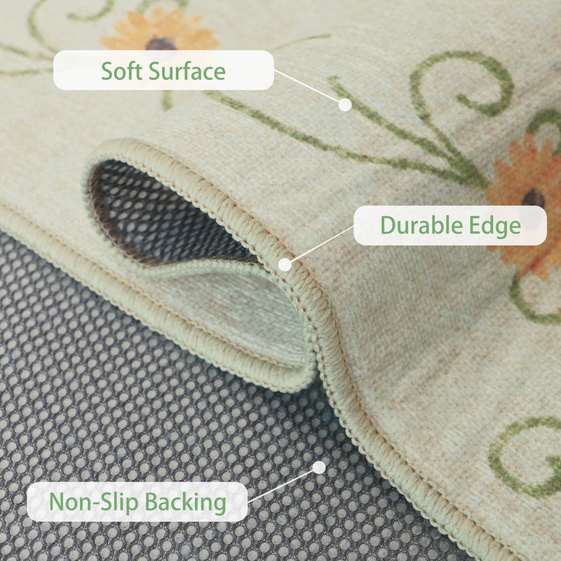 Tapis d'extérieur lavable Aloha, Rectangulaire 8 pi x 10 pi
