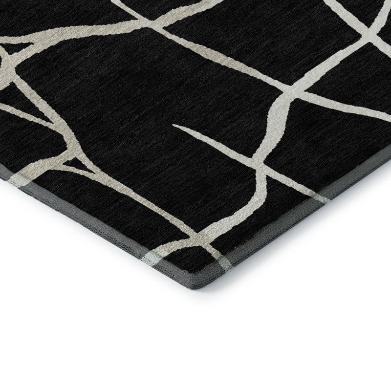 Tapis de qualité supérieure lavable à la machine Cossette AMF1049, Rectangle 2 pi 6 po x 3 pi 10 po