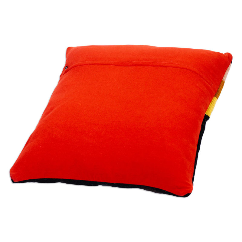 Abstract Cotton Blend Pillow Cover