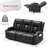 Reclining Loveseat With Cup Holders&side Pockets-376724646