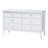 Lucera Mid-Century Bobbin Wood 6-Drawer Dresser-283192546