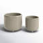 Ensemble de pots à fleurs en céramique 2 pièces Martha-733179185