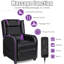 Faux Leather Recliner-51712767